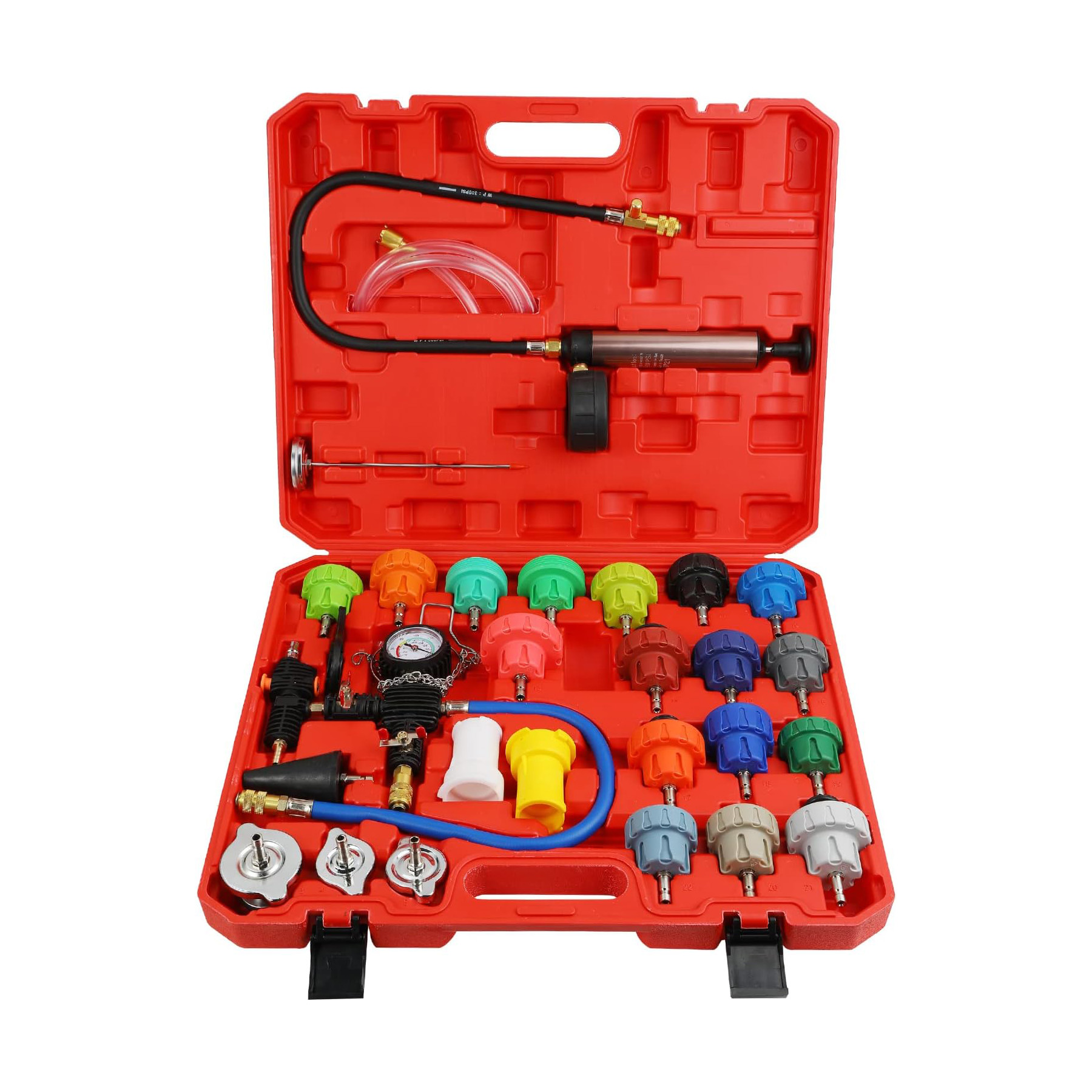 Radiator Pressure Tester - Universal Automotive Radiator Pressure Tester Kit
