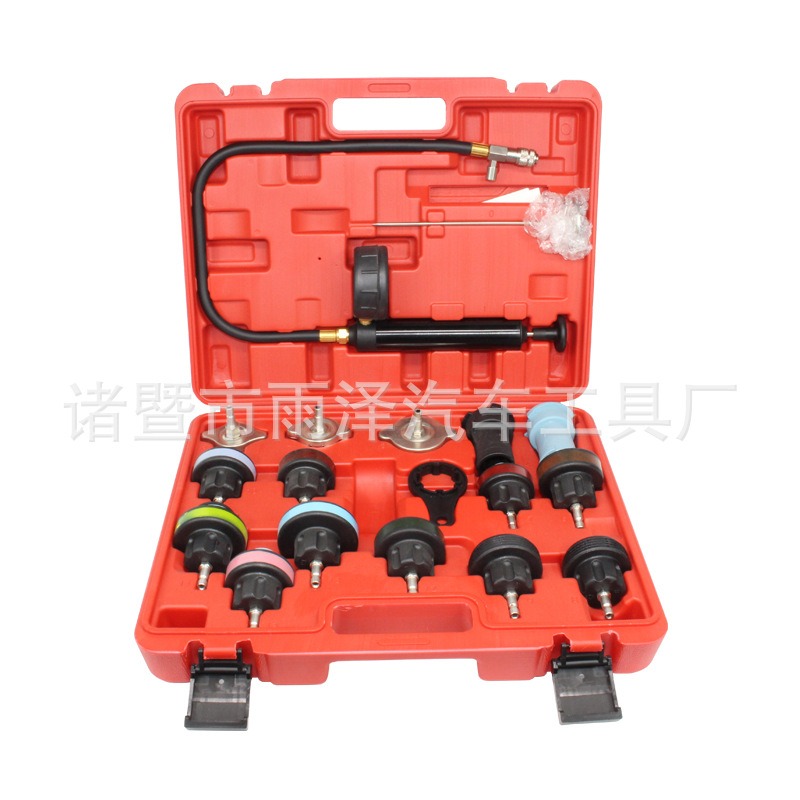 Radiator Pressure Tester - 18PCS Radiator Cooling System Pressure Leak