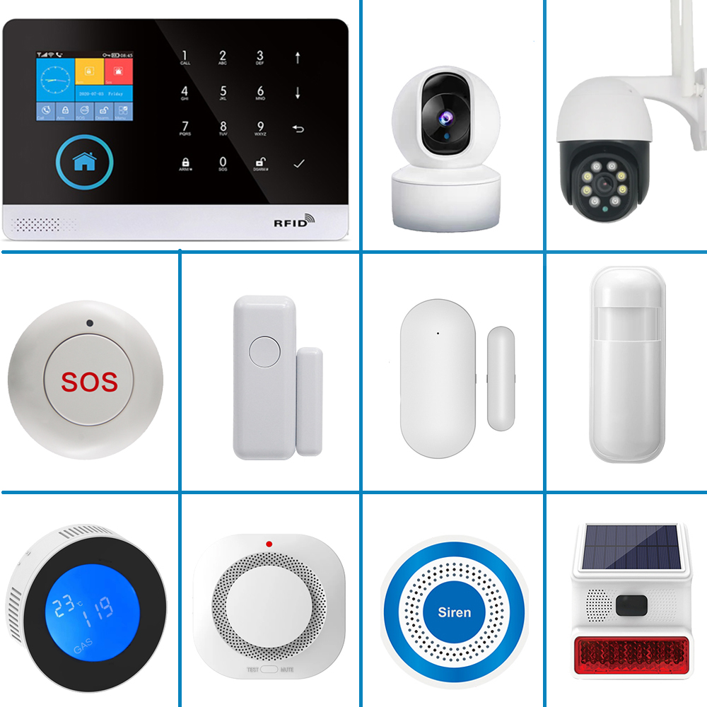 Smoke Leak Detector - PGST intelligent alarm device, 433MHZ anti