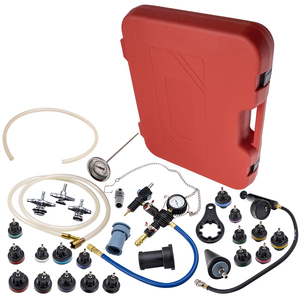 28pcs Universal Radiator Press - Radiator Pressure Tester recension och pris