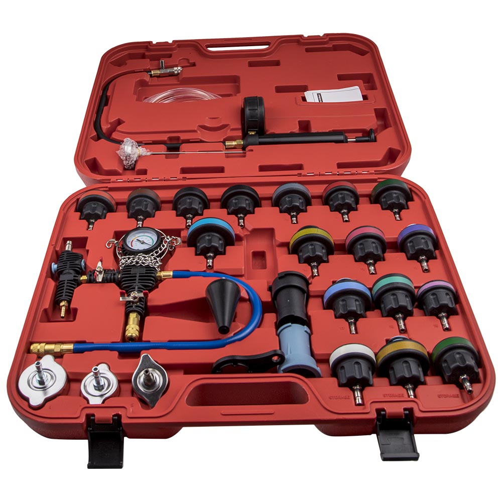 28pcs Universal Radiator Press - Radiator Pressure Tester recension och pris