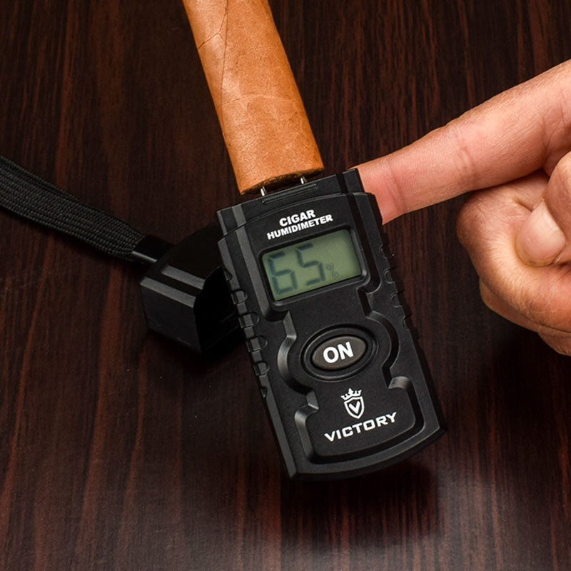 Cigar Moisture Meter Hygromete - Smoke Leak Detector recension och pris