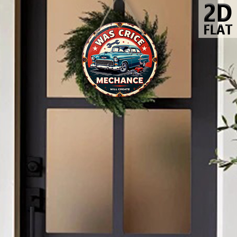 2D plane, retro auto repair sh - Auto Repair Shop Logo Design recension och pris