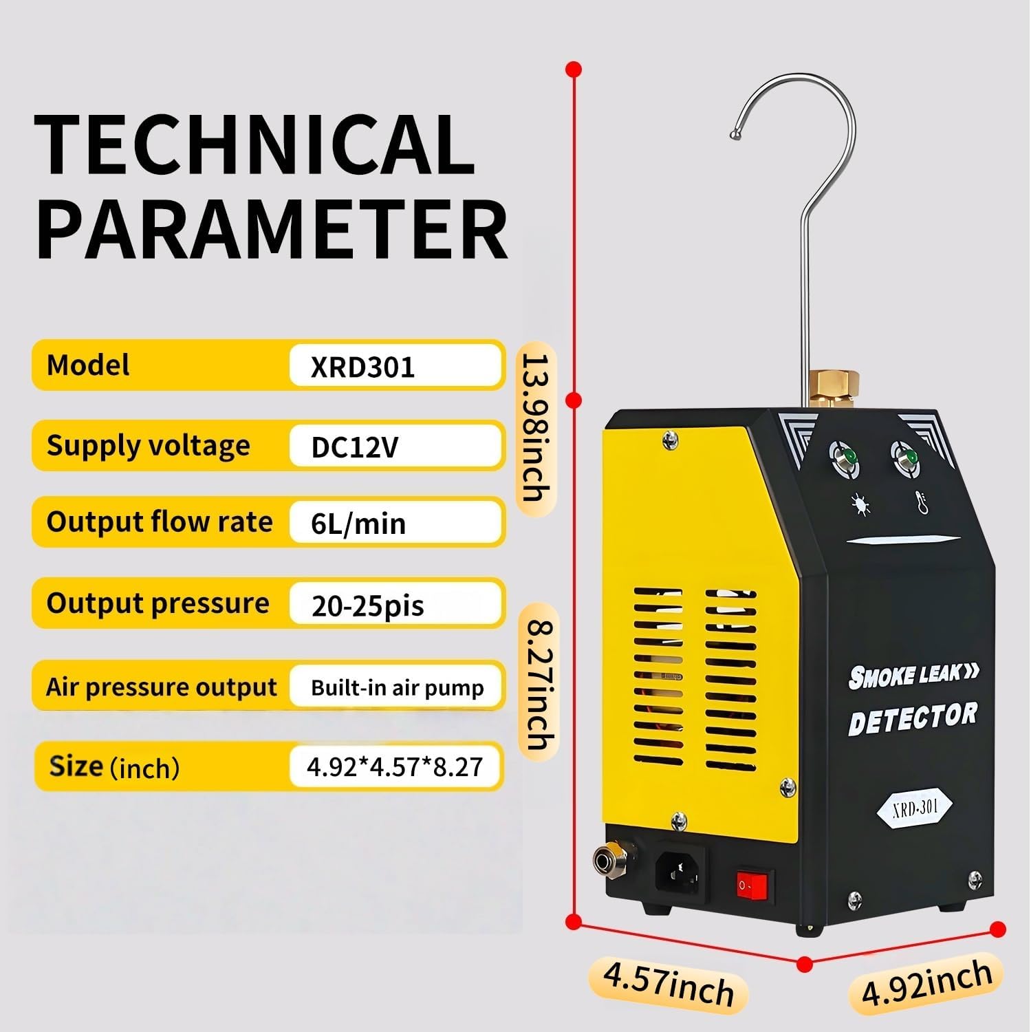 Smoking Generator Oil Smoke Pi - Smoke Leak Detector recension och pris