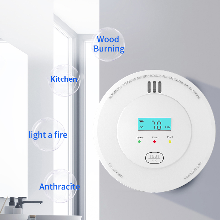 10 years Smoke & Carbon Monoxi - Smoke Leak Detector recension och pris